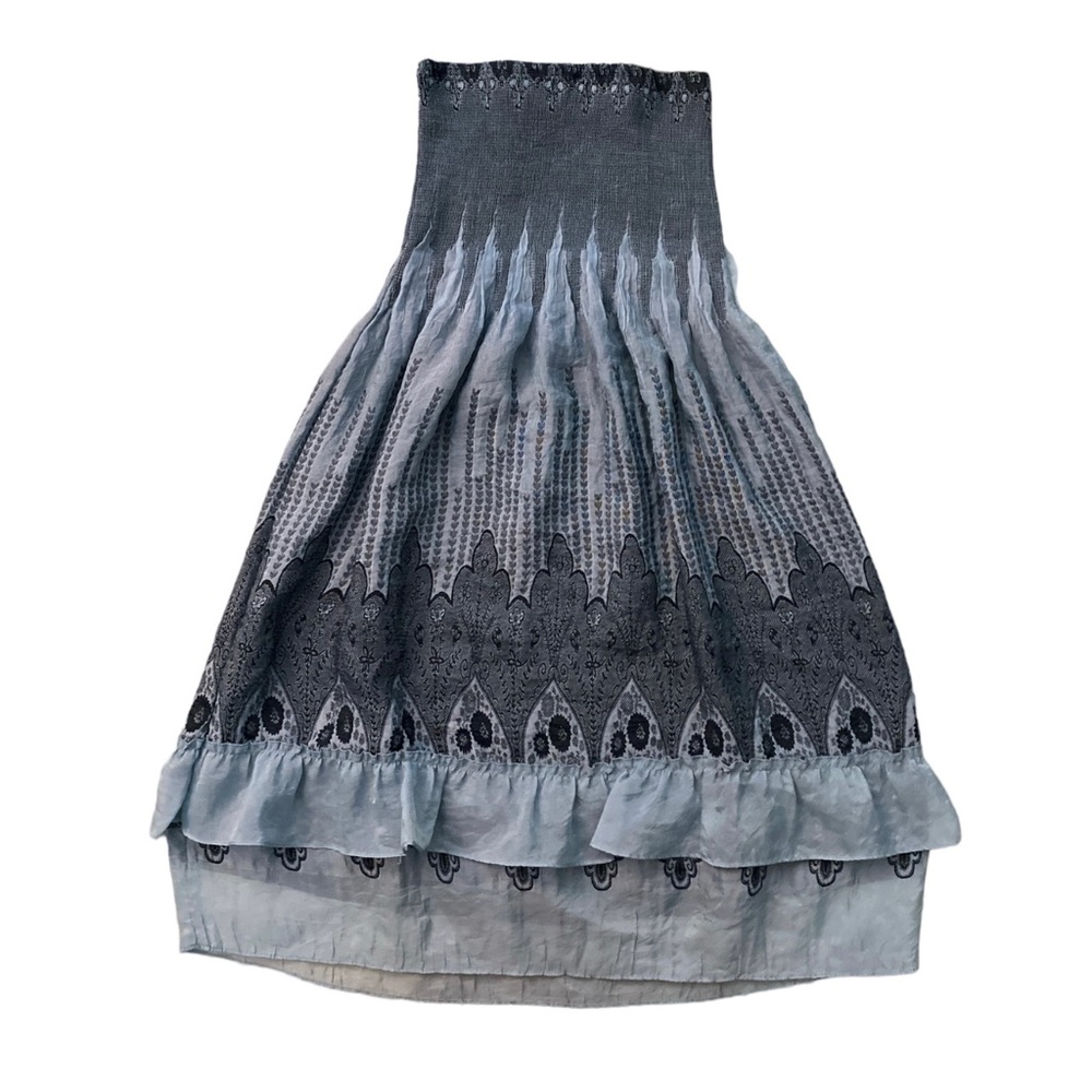 Lapis convertible bohemian dress/skirt